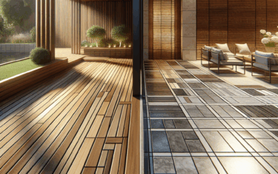 Fliser eller træ på terrassen – find det bedste valg her