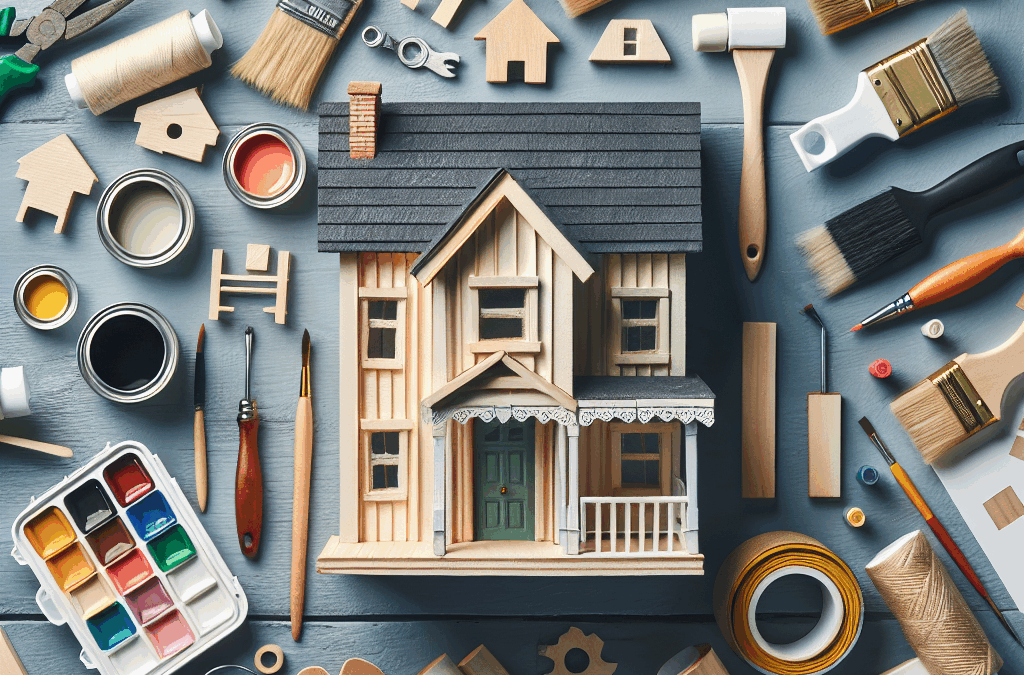 Hjemmebyggeri og kreative DIY-kit til bolig med personlighed