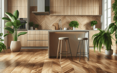Trægulv i køkkenet: Sådan skaber du en varm og flot løsning
